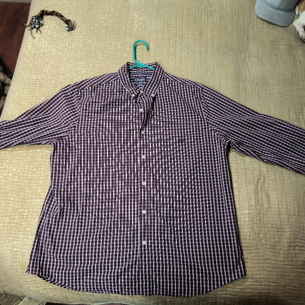 Chaps Button up long sleeve shirt